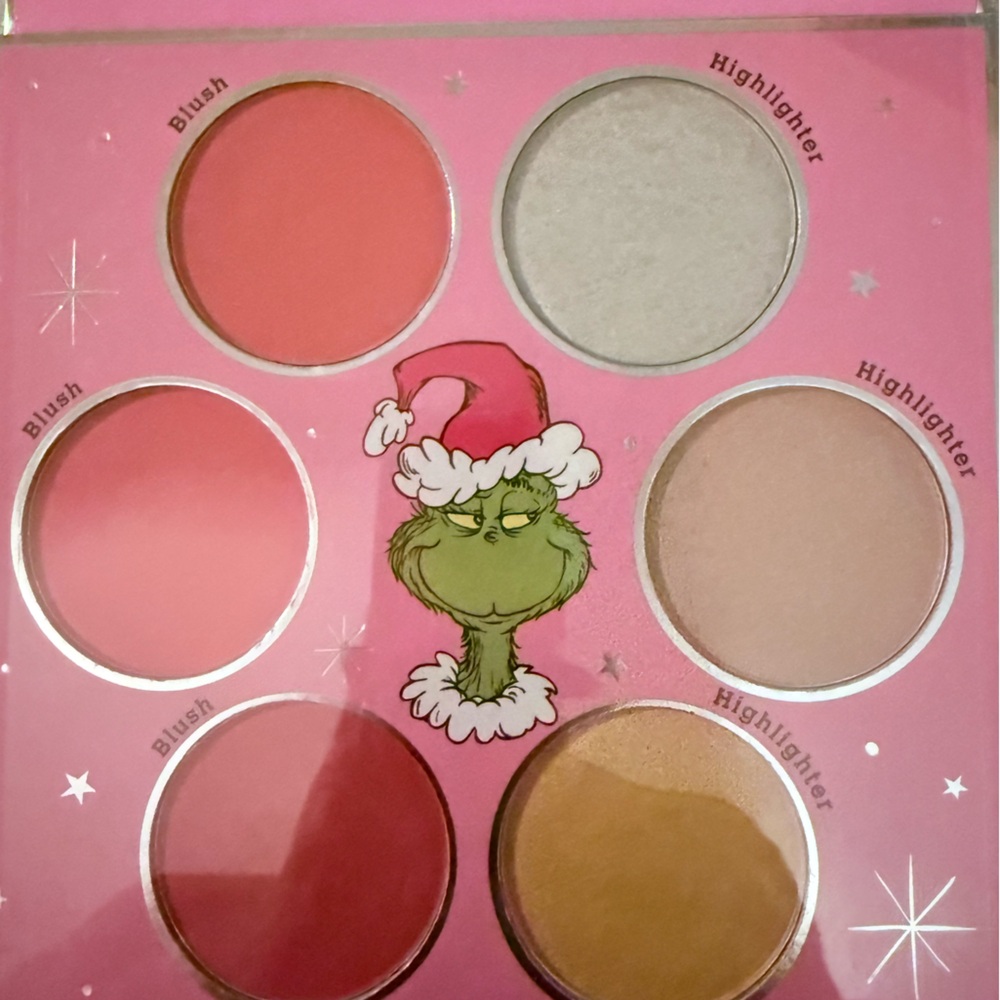 NEW  The Grinch Pink Makeup Palette